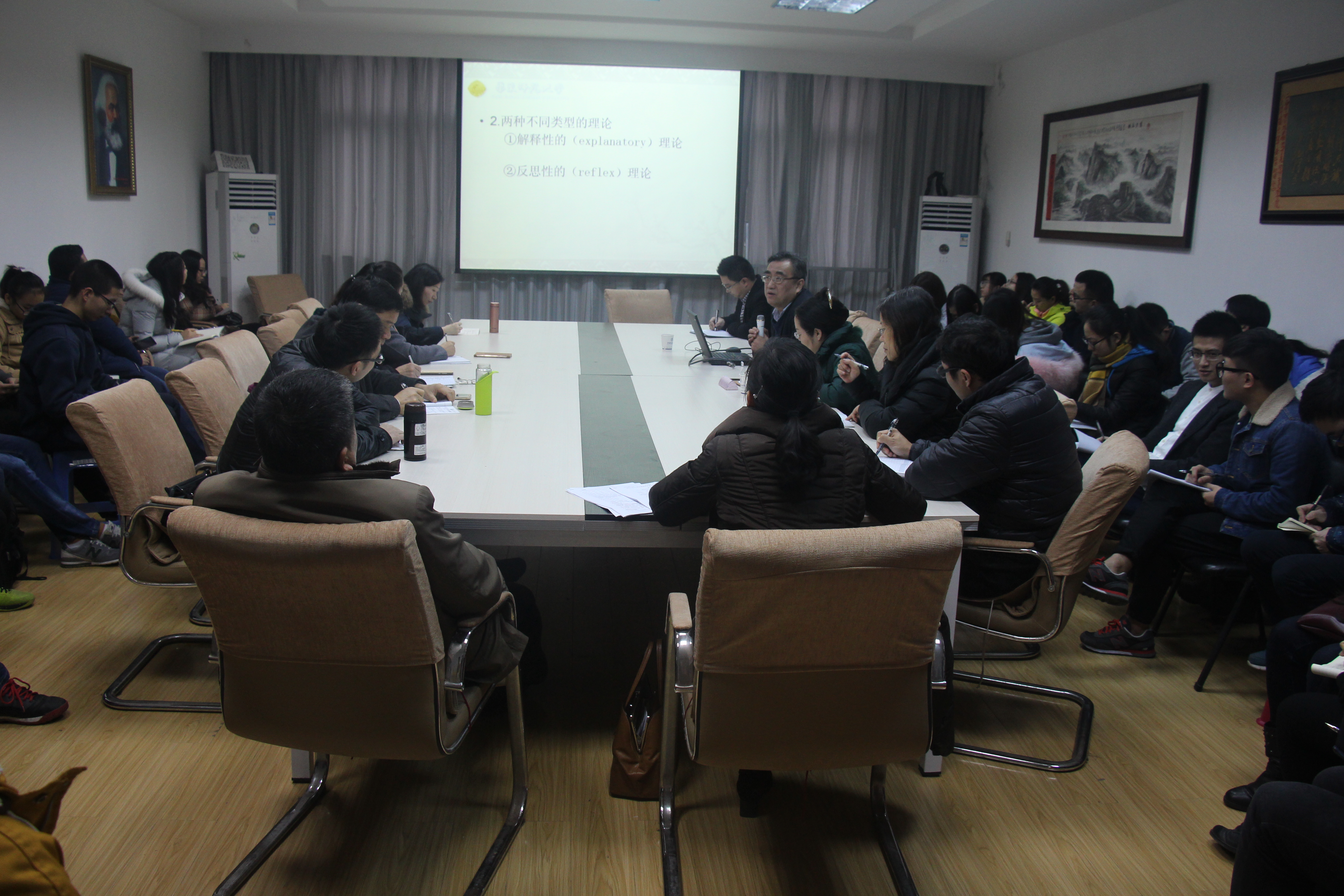 宋进教授到J9直营集团做学术报告